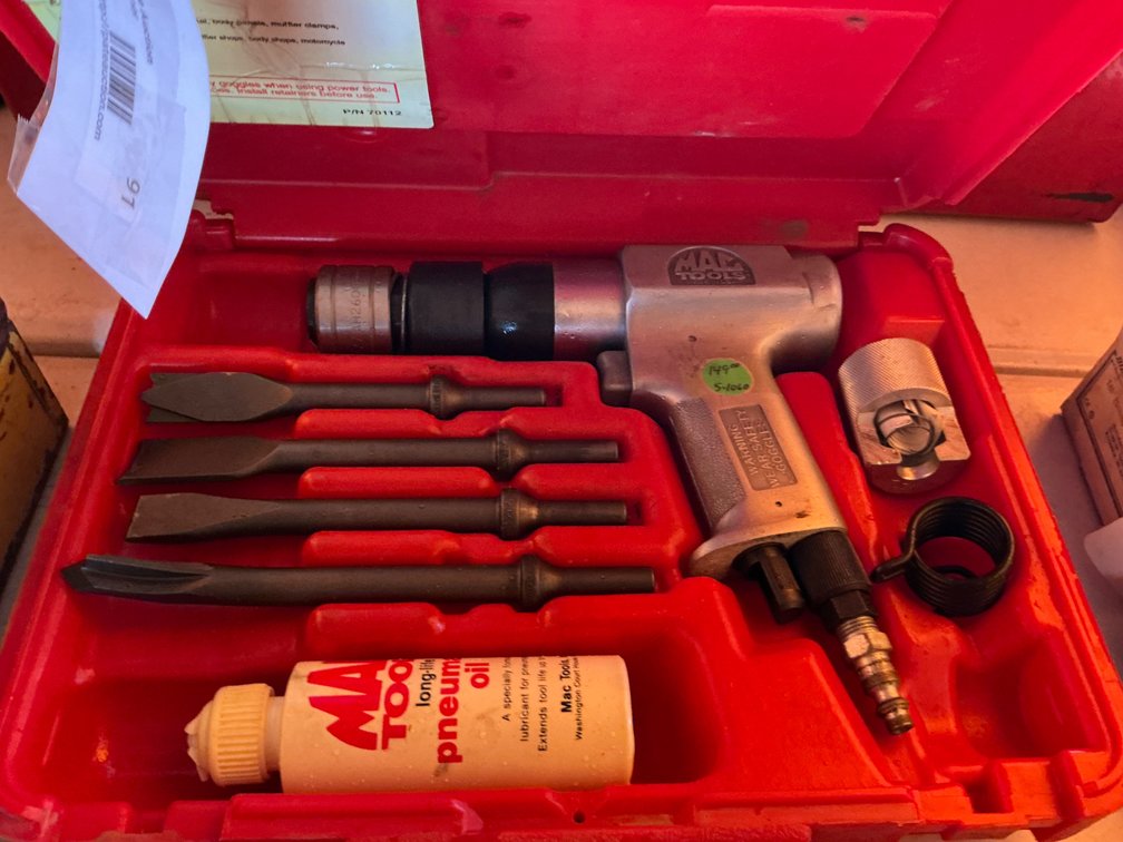 Mac Tools Air Hammer Kit - Model: AH600K With Case