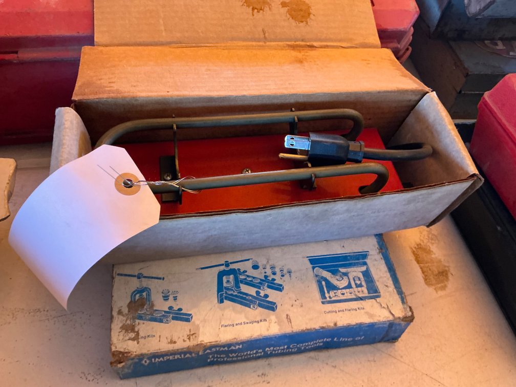 Imperial-Eastman Tubing Flaring Tool - Model: 375-FS And Alled Precision Industries Utility Heater - Model: 77, 500Watts