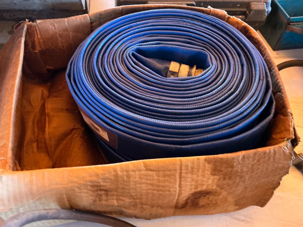 Sun-Flow Flat Discharge Hose - 1-1/2" x 125'L, Model: SF-10E