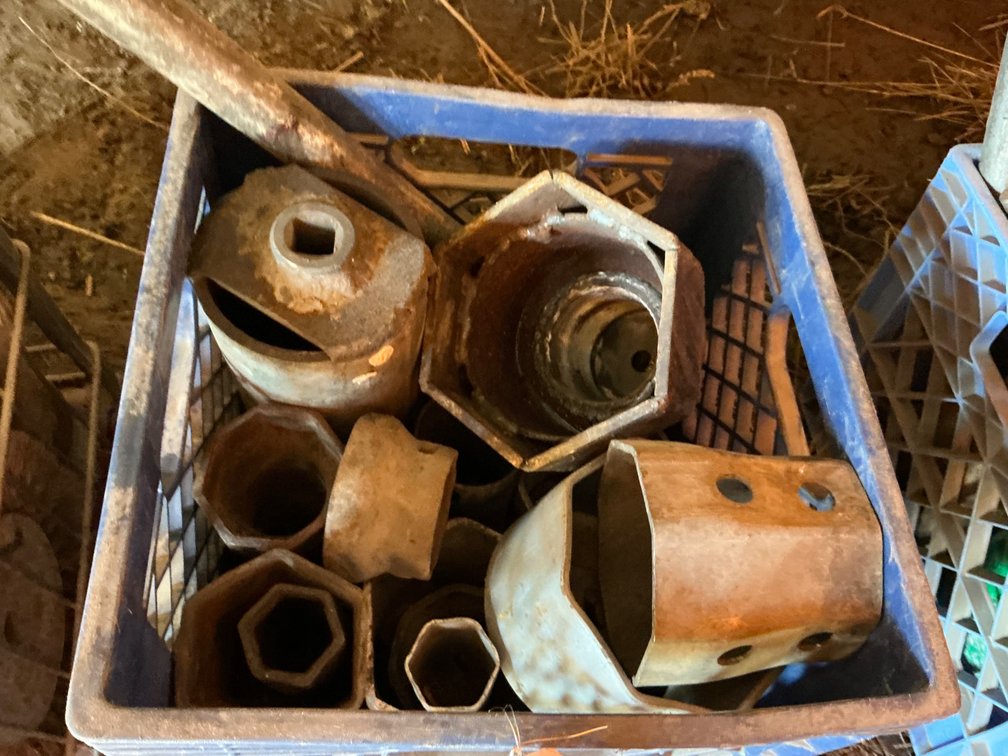 Assorted Wheel Bearing, Axle Nut And Specialty Sockets - Large, Approximately (14) Pieces