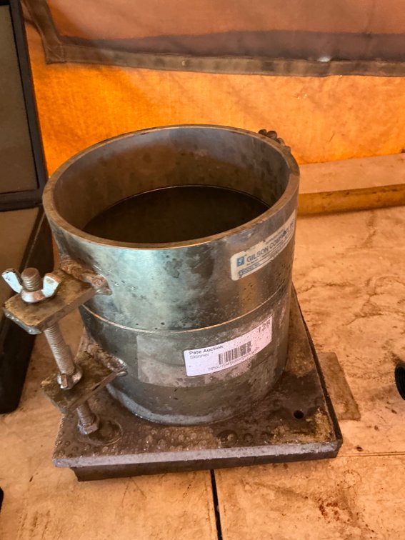 Gilson Co. 6" Soil Density Mold Set - Model: HMA-116