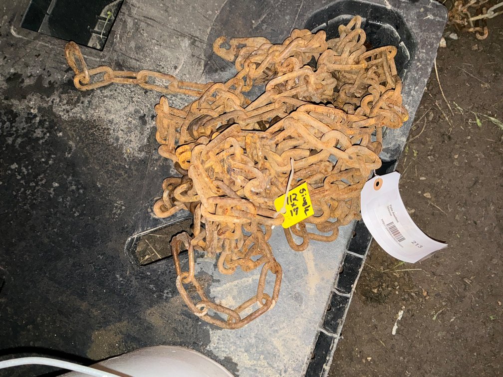 (1) Single 112x17 Tire Chain
