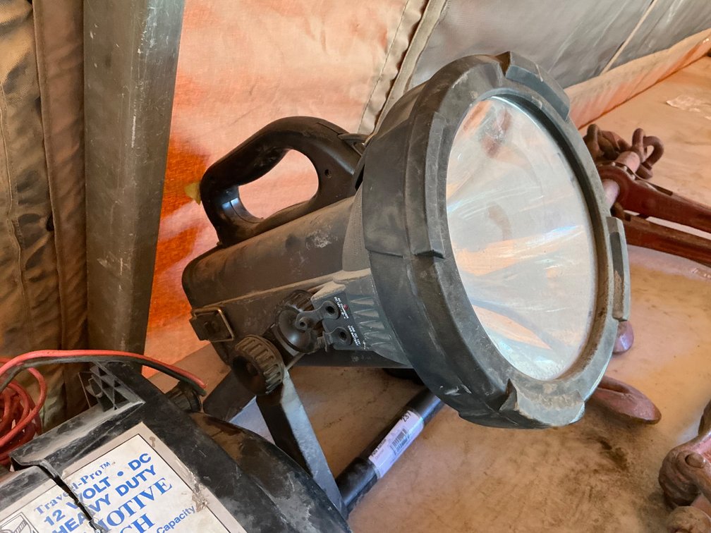 Thor 10,000,000W Candle Power Spotlight - Model: JML2940, With Carry Strap (No Power/Charging Cords)