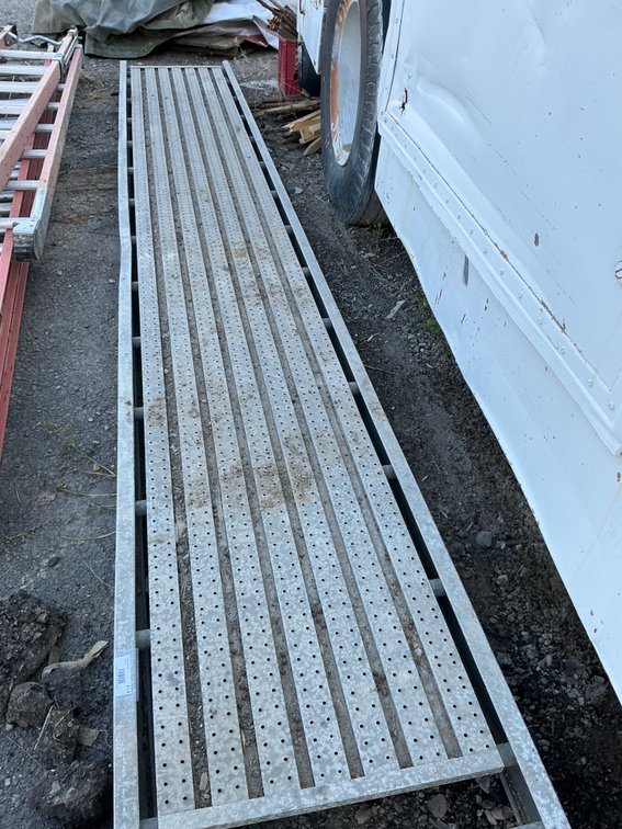 Aluminum Scaffolding Plank - 14'L x 24"W