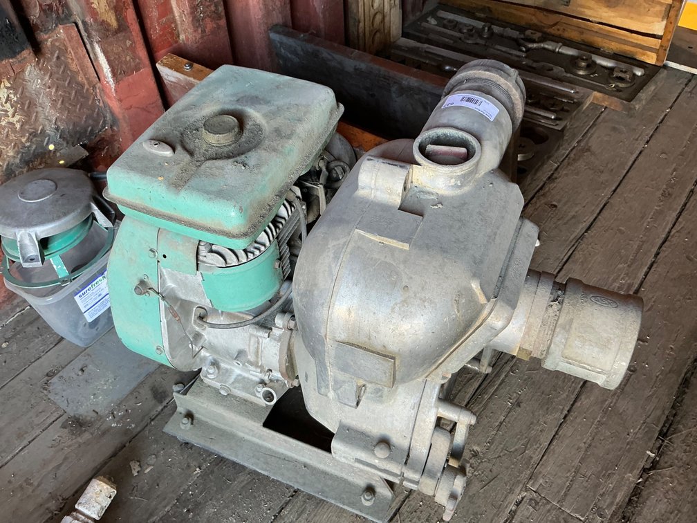 Multi-Quip Pump - With Wisconsin Engine, 3" Inlet/Outlet (Parts Are Taken Apart On Engine)