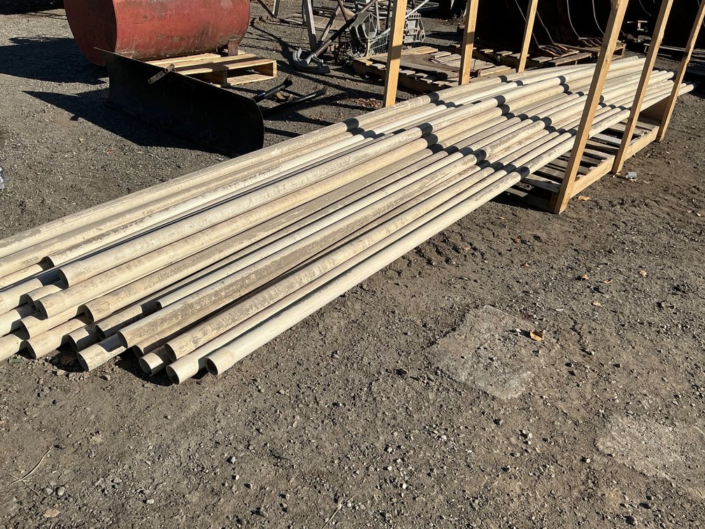 Bunk Of 2" PVC Pipe - 20'L, Approximately (28) Pieces