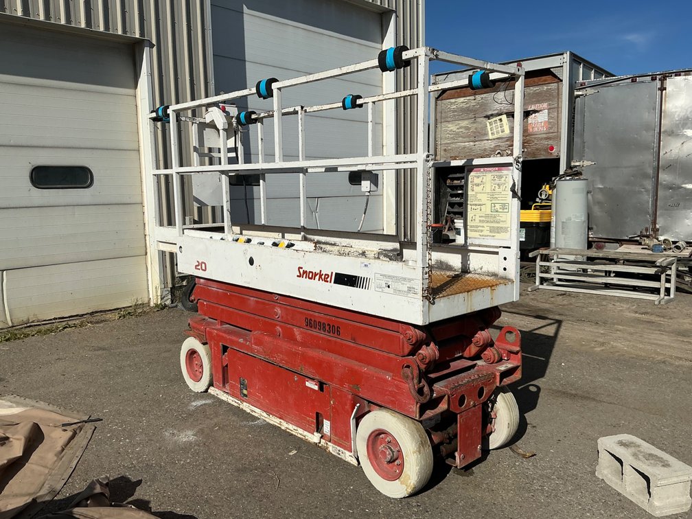 Snorkel Model: SL20 Electric Scissor Lift - Showing 357 Hours, 800Lb Capacity