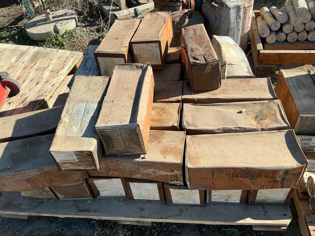 Pallet Containing - Approximately (29) Canisters Of Welding Rod - Appears To Mainly 5/32 Size