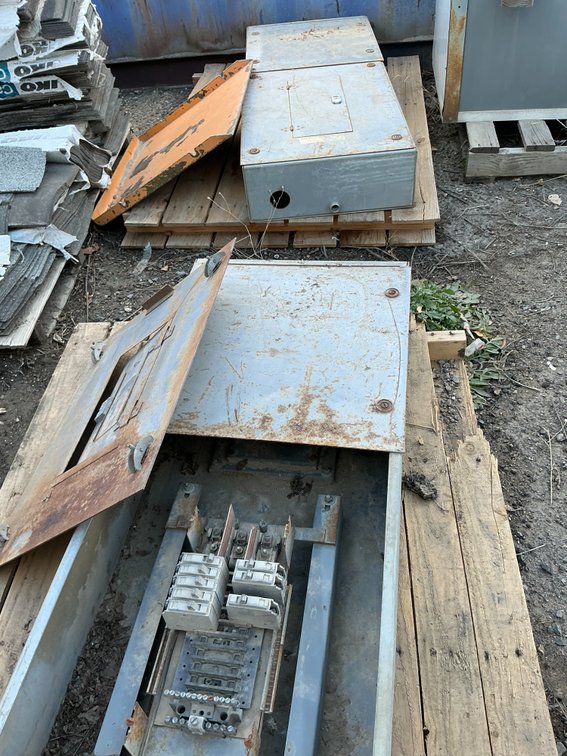 (2) Large Breaker Boxes - 47" x 21" x 7"