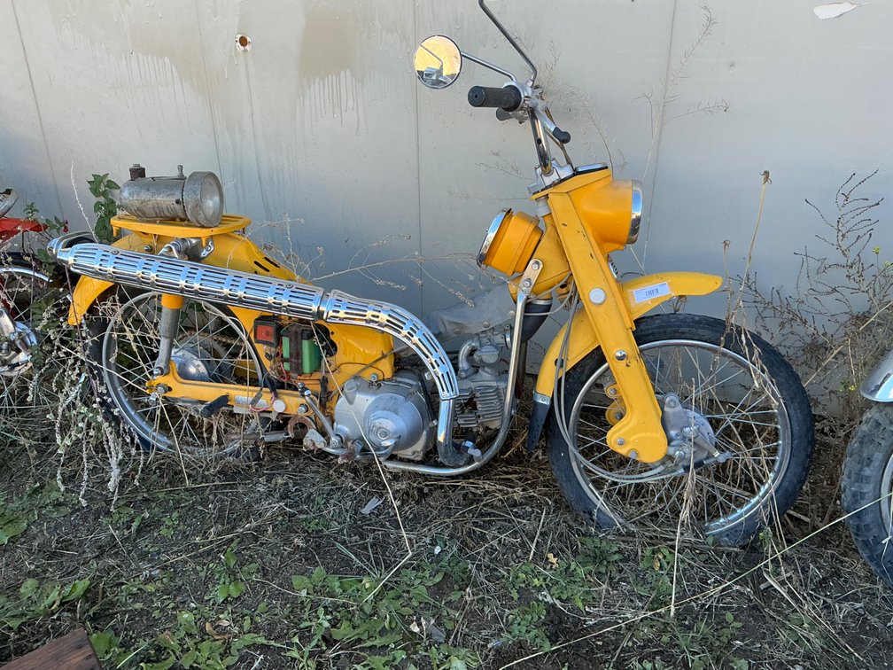 Appears To Be 1967 Or 1968 Honda CT90 (Parts Bike), Vin: 164540 (NO TITLE), Showing 02611 Miles, Has Key, Engine Is Free
