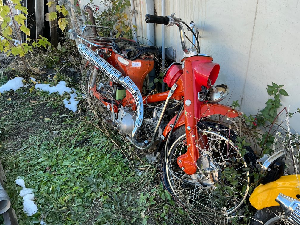 Appears To Be 1966 To 1968 Honda CT90 (Parts Bike), Vin: 1191114 (NO TITLE, ENGINE APPEARS SEIZED)