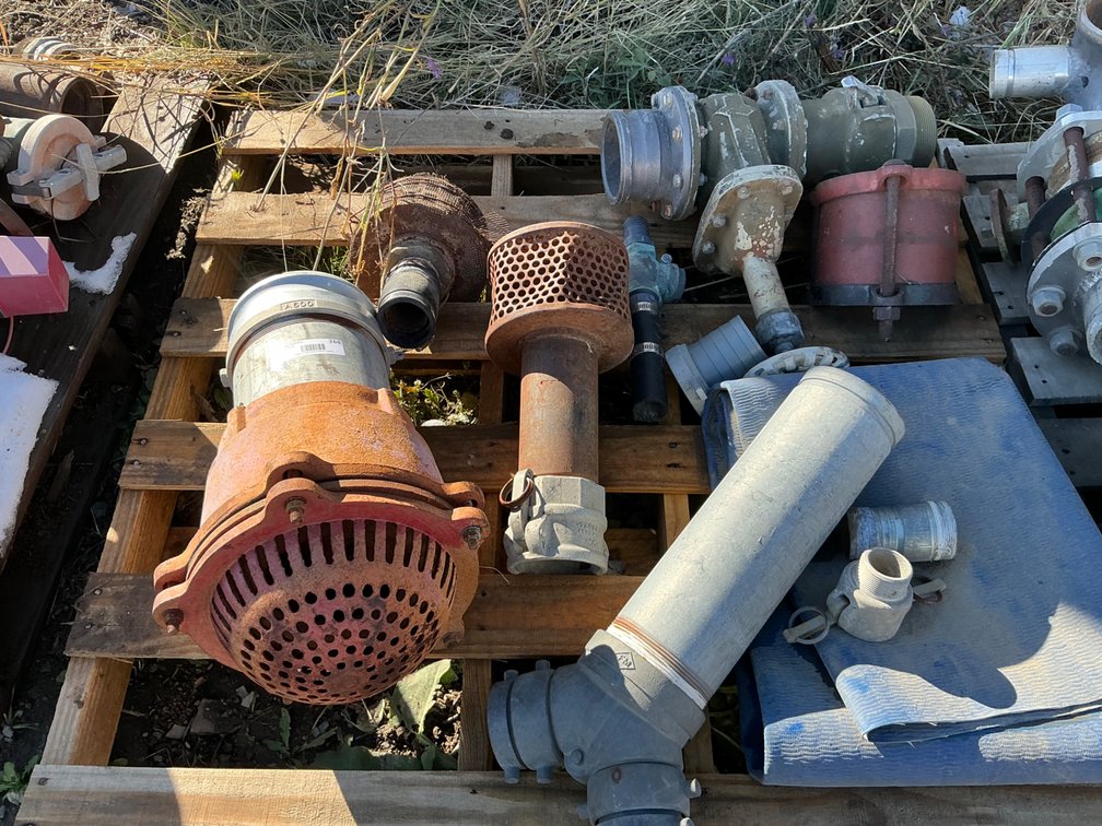Cast Iron Foot Valve With Suction Strainer - 6", Suction Line Strainer - 3", Suction Line Strainer - 2" & More