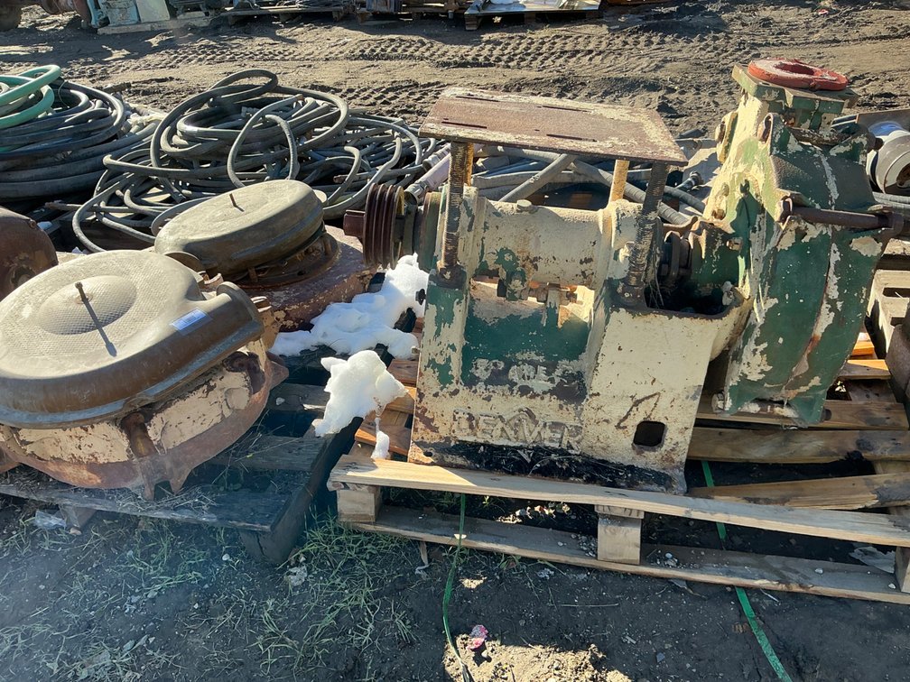 Denver Frame 3 Industrial Soft Rubber Line Slurry Pump - 4x3 (No Motor, Drive Belts Or Guard)
