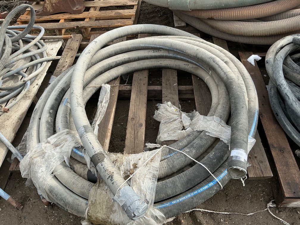 Coil Of Parker Suction Hose - #811HT-32, 2" Diameter, MSHA Approved, Flame Resistant Cover