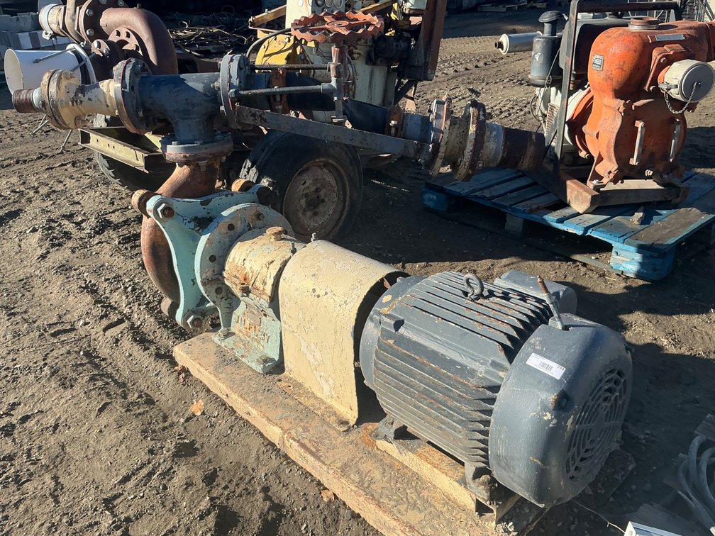 Wilfley Centrifugal Pump - Model: AC-2447, With Baldor Super-E Model: EM4104T Engine, 30Hp, 3Ph