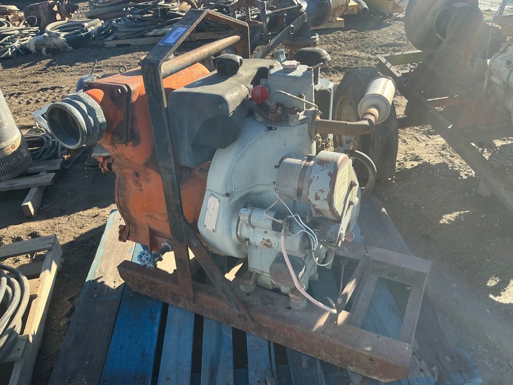 Multiquip Trash Pump - Model: MQ-40TD, Size 4x4, Serial: 40TD-3539, With KHD Deutz Diesel Engine - Model: FIL 210 D, 9.2Kw, 3000Rpm, Has Key (No Battery)