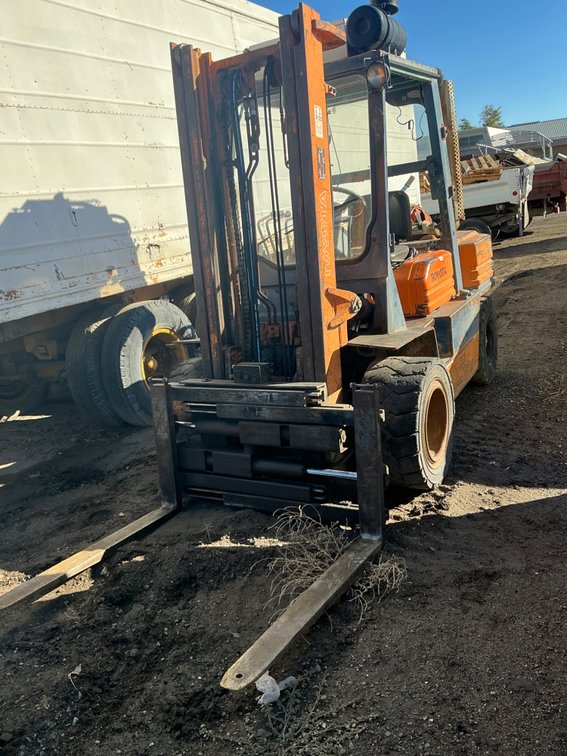 Toyota Forklift Truck - Model: 02-5FG33, Serial: 5FG35-10490, Showing 12,590 Hours