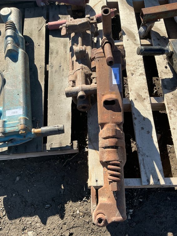 (1) Worthington Air Hammer - Model: WB80, Serial: 30790, And (1) Le Roi Air Drill (No Model Or Serial Shown)