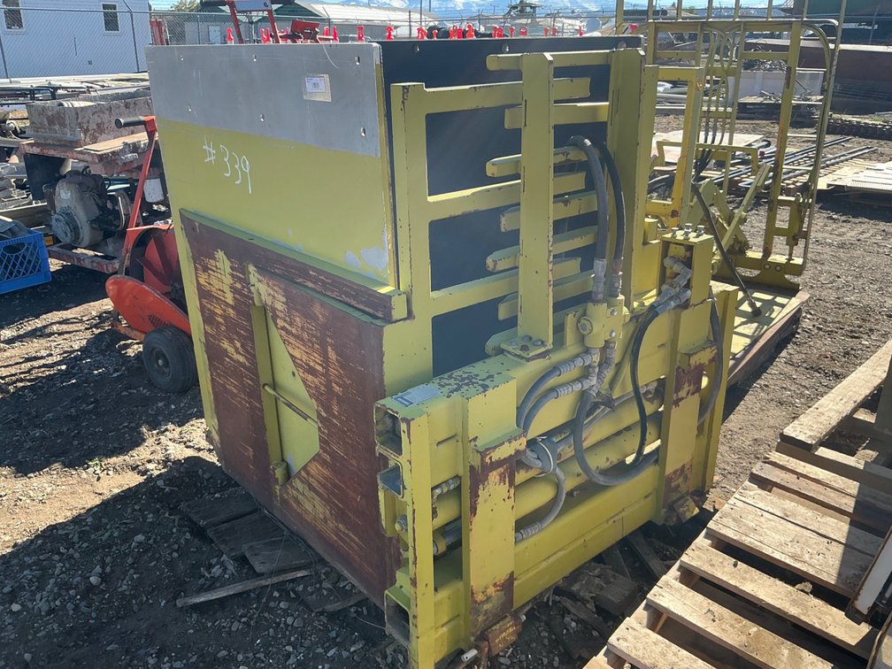 Brudi Forklift Carton Clamp Attachment - Model: 14401, Serial: 780148, 3500Lb Capacity
