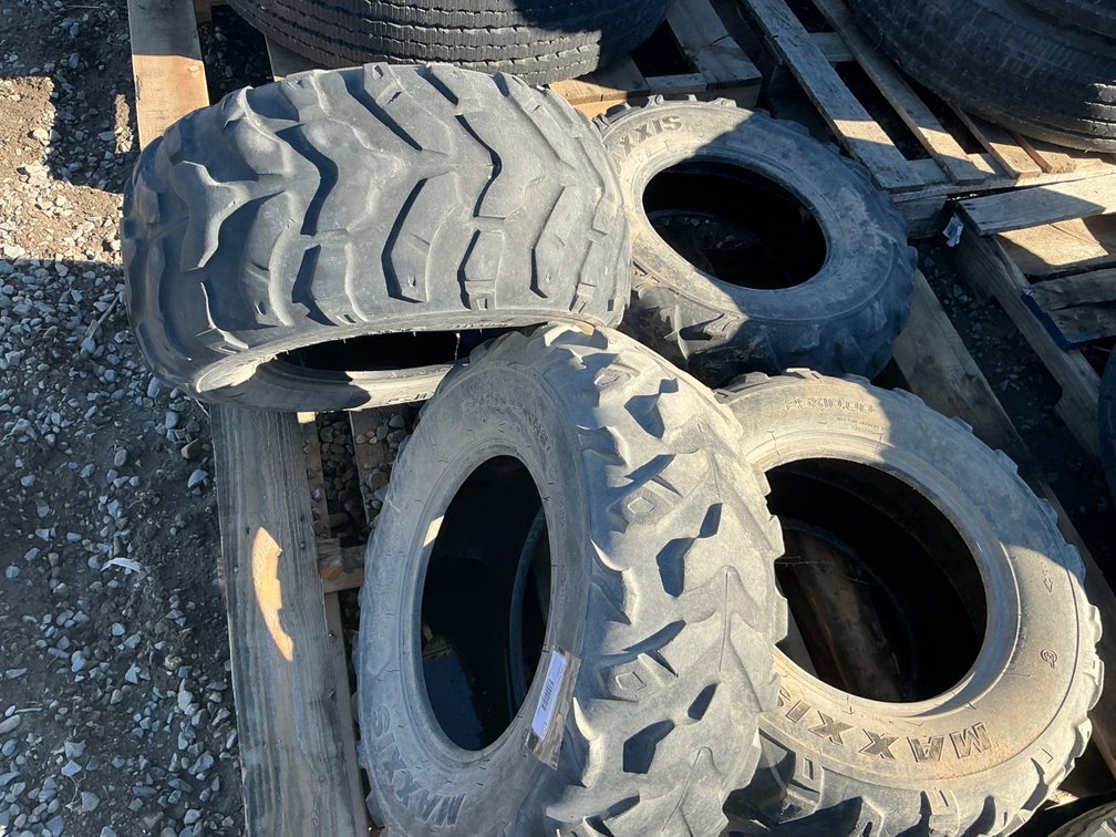 (4) 25x10.00-12NHS Tires (No Wheels), Fair Tread