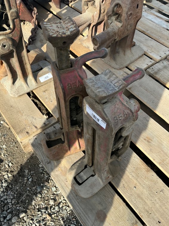 (2) Simplex Model: 85A Mechanical Jack - 5-Ton Capacity (No Jack Handles)