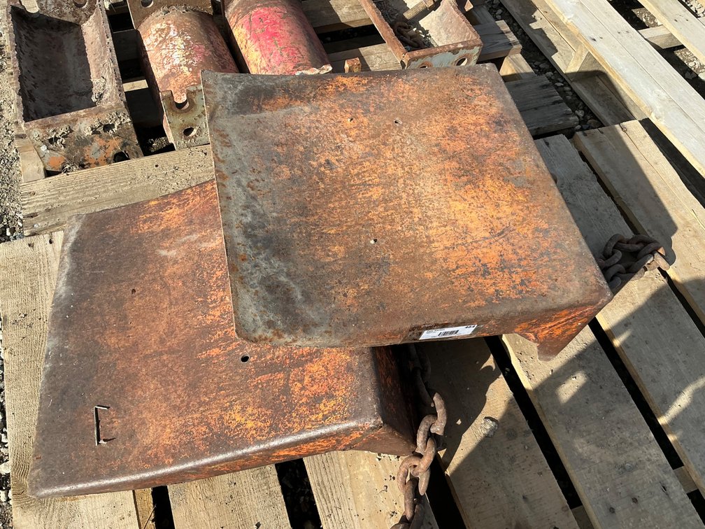 (2) Equipment Chock Blocks