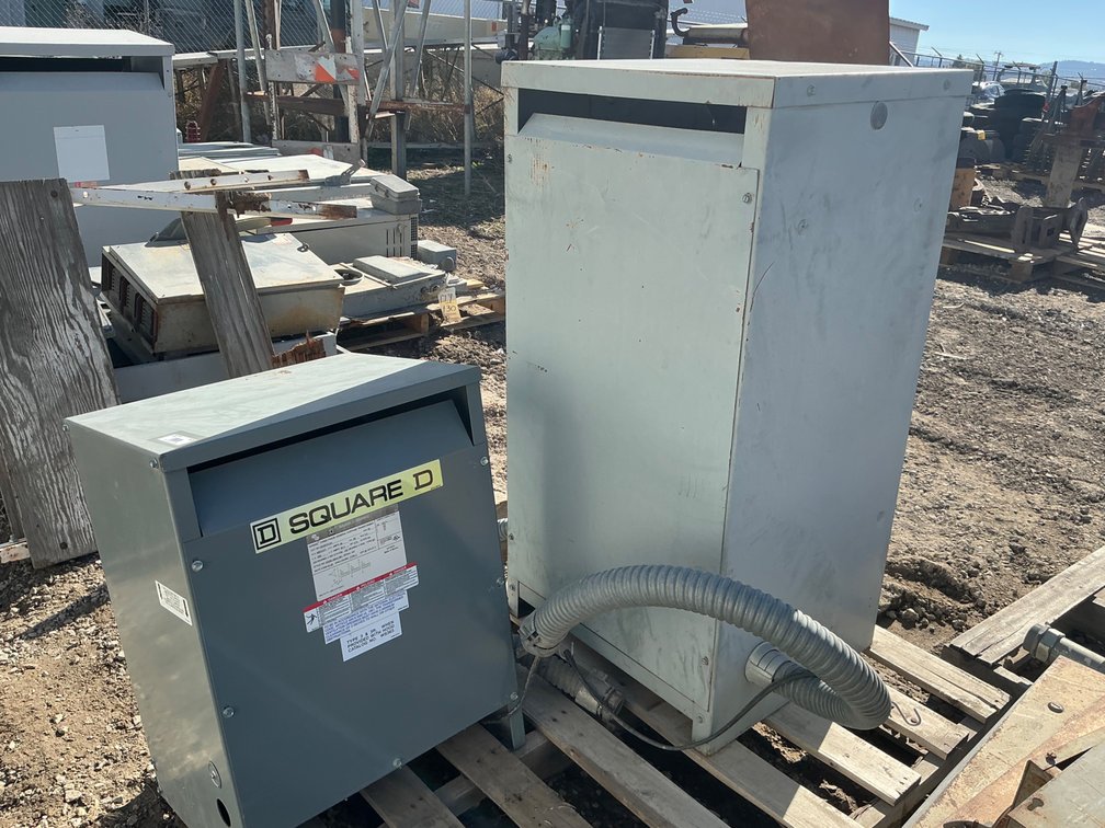 (1) Square D 3-Phase Transformer - Model: EE30T212H, (1) Westinghouse 1-Phase Transformer - Model: DS-3, Serial: J-88-H0631
