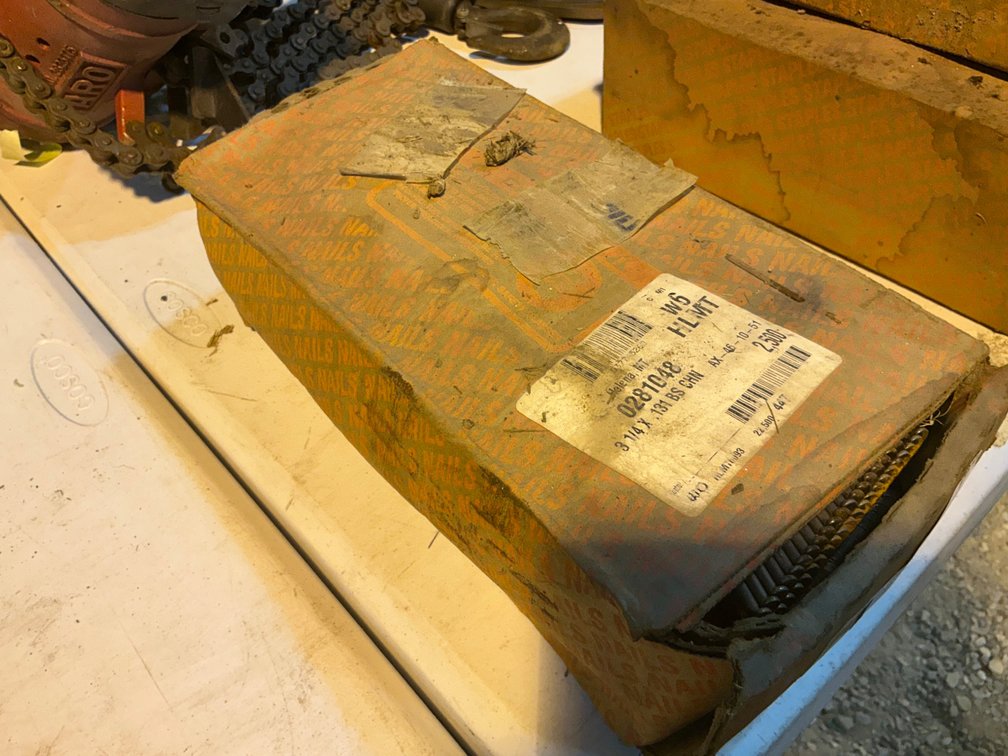 (1) Box Of 3-1/4" Framing Nailer Nails