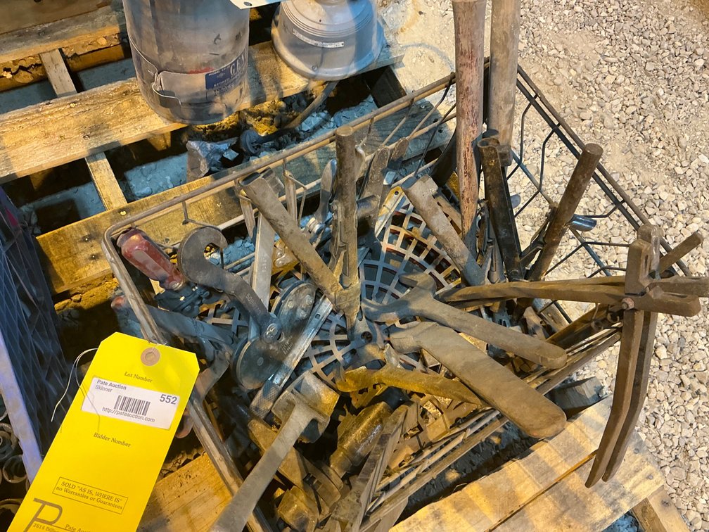 Tub Of Assorted Tools - See Description For Details