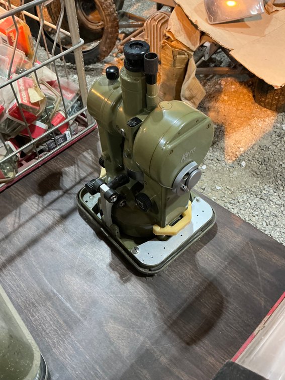 Vintage Kern Swiss Theodolite - Model: K1-A, Serial: 182209, With Metal Carry Case