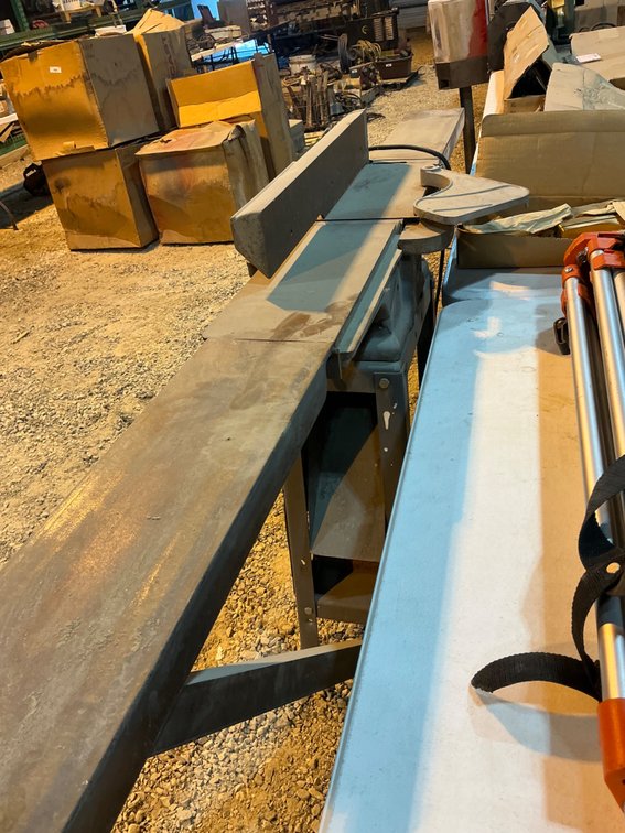 Delta Milwaukee 6" Jointer - Serial: 60-6289, With Rockwell Motor - 1/2Hp, 115/230V, 1725Rpm, 1Ph, With Custom Made Extensions - Table Is 6" x 80"L