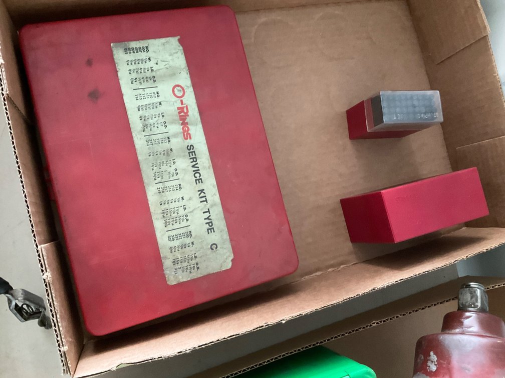 Partial O-Ring Kit and (2) Assorted Alpha Numeric Stamping Sets