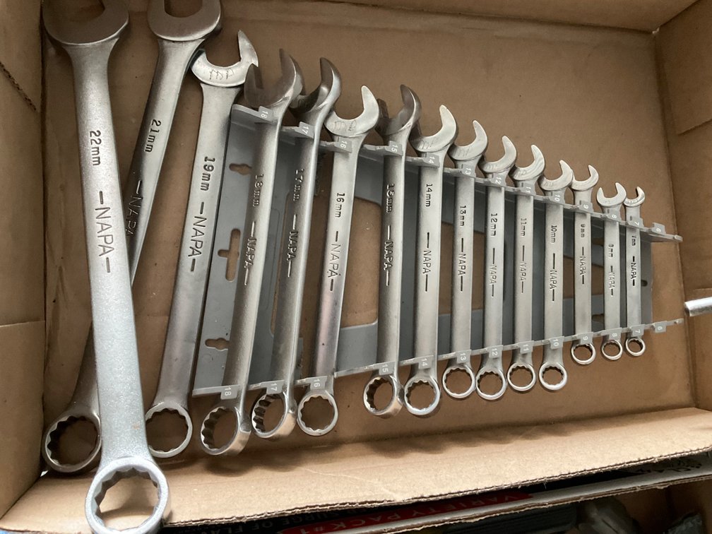 Approximately (15) Assorted Metric Wrenches
