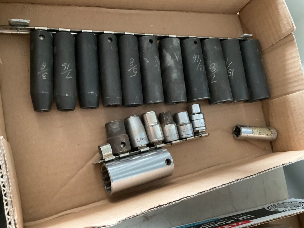 Impact Socket Set - 1/2" Drive, Standard and Assorted 1/2" Drive Sockets
