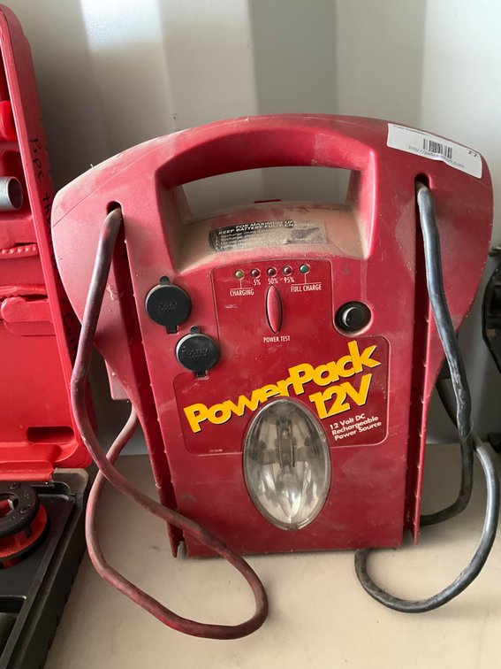Power Pack 12 Volt Jump Pack 