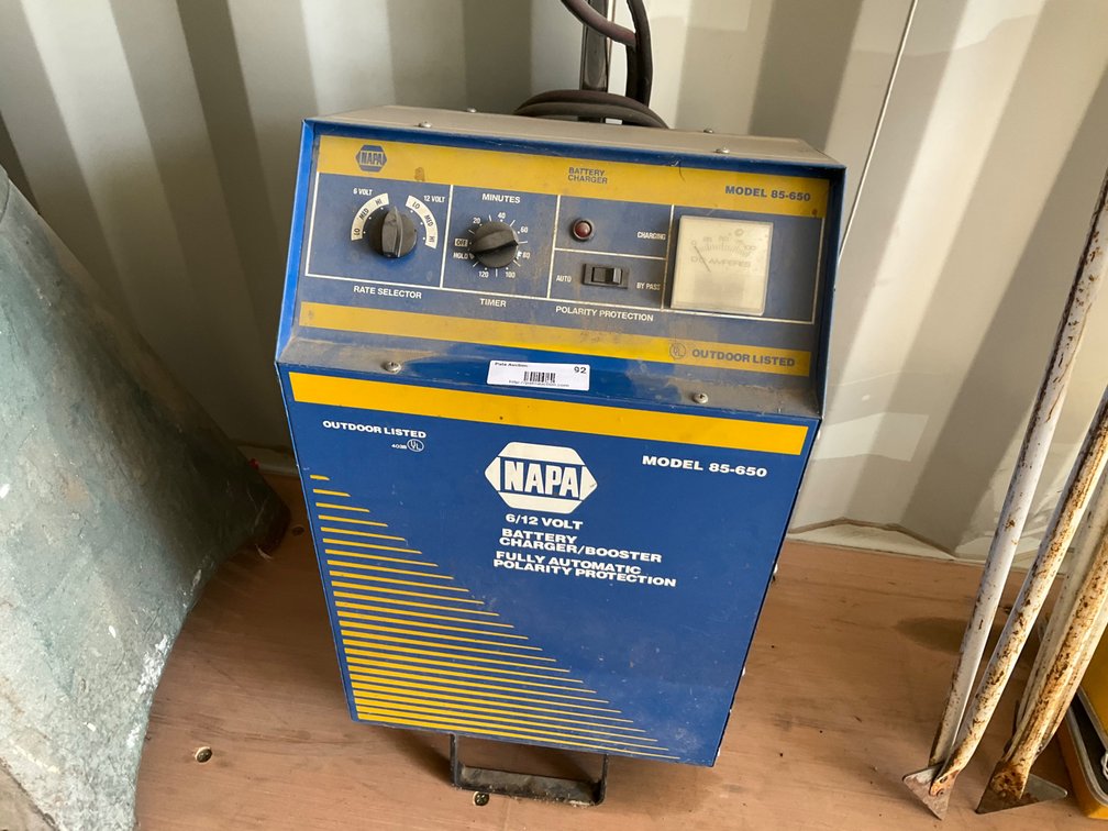 Napa 6/12V Battery Charger-Booster - Model: 85-650