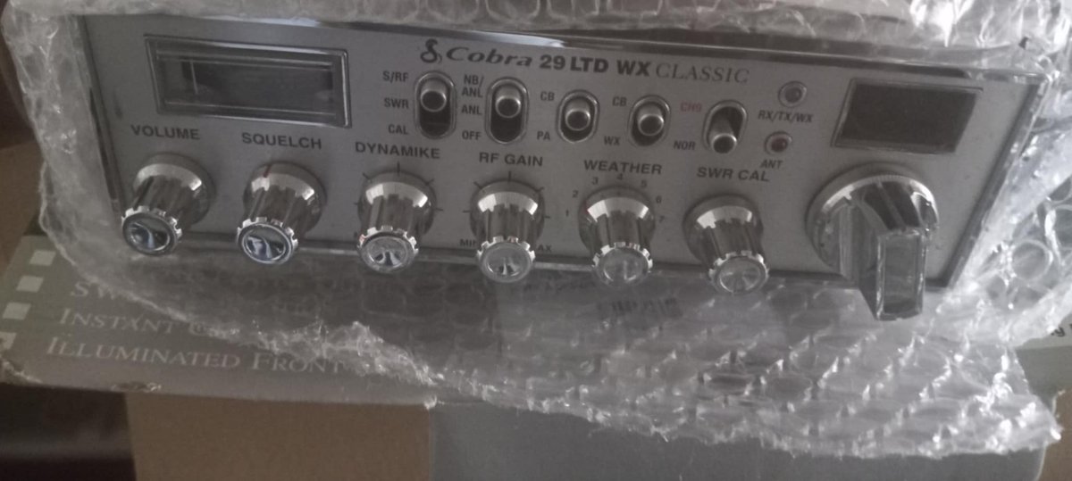 Cobra 29LTD WX Classic CB Radio with Mic and Mounting Bracket