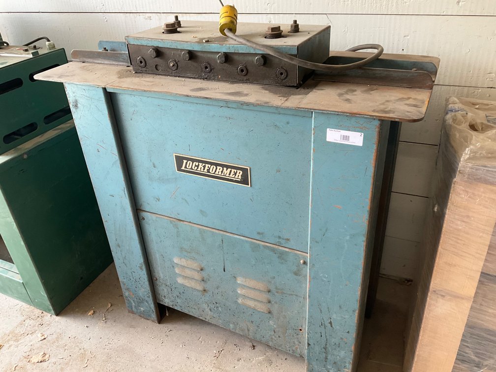 Lockformer 20G Max S and Drive Machine - Serial: 205072