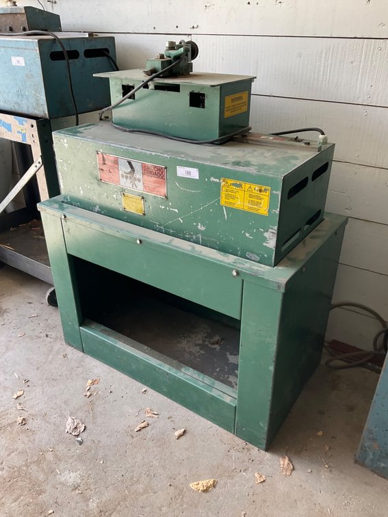 Tin Knocker Model: 24 - 24G Max Capacity Sheet Metal Fabricating Tool - Serial: 0310 03M with Flanging Attachment 24G Max Capacity - Serial: 031003M