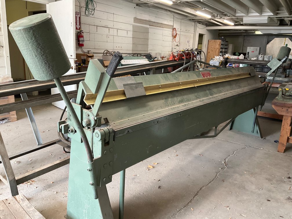 1987 Connecticut Model: 1018 Bending Brake - 10'
