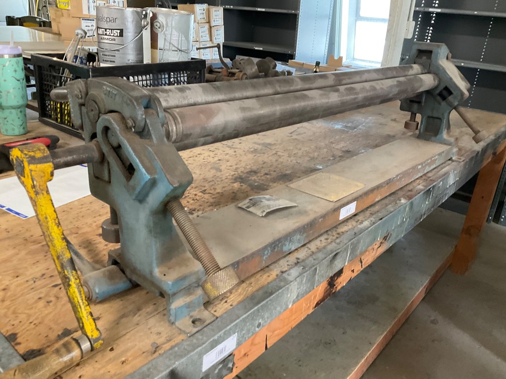 Roper Whitney Inc. Pexto 24G Max Capacity - Model: 0381-D Roll Bending Machine