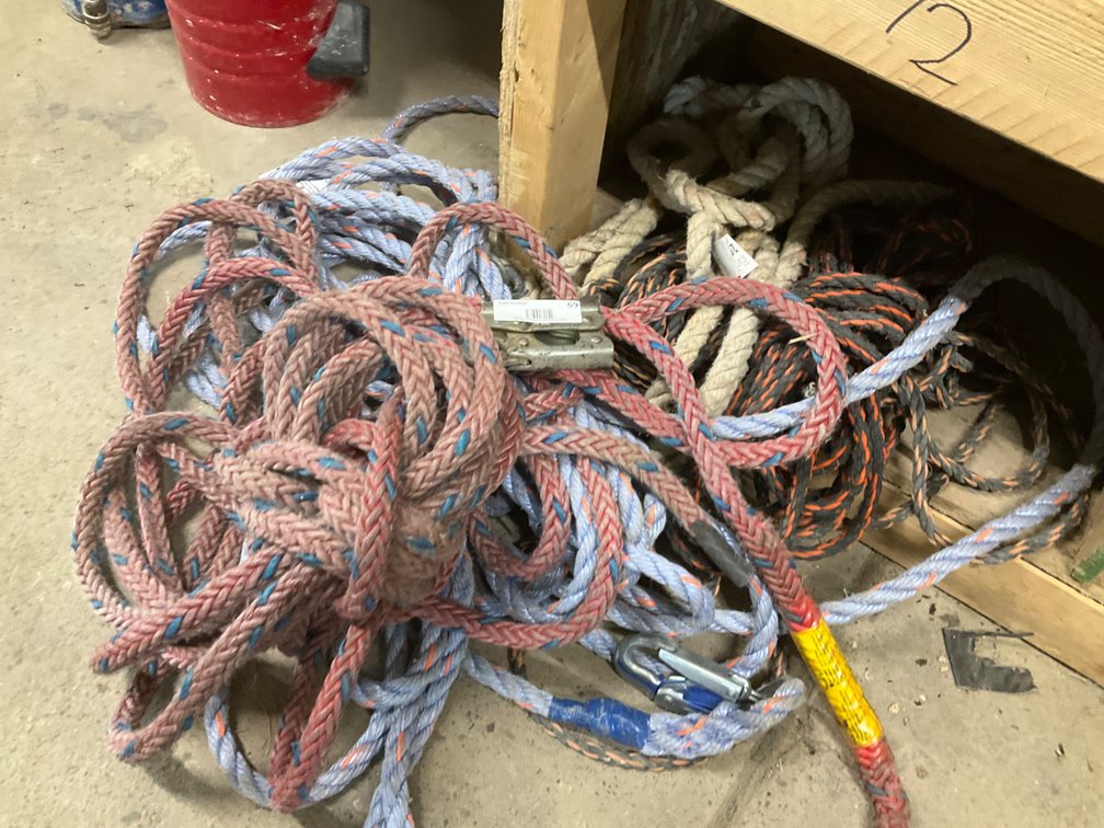 (4) Assorted Ropes
