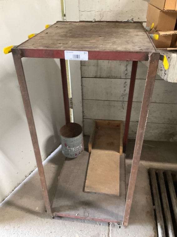 Custom Made Welding Cart - 20" x 16" x 36"H