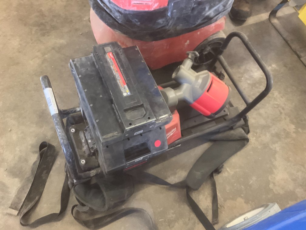 Milwaukee MX Fuel Backpack Concrete Vibrator (No Charger, No Stinger)