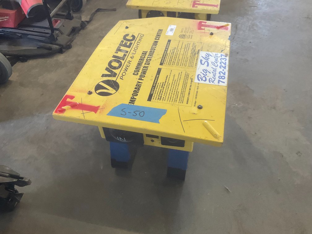Voltec Commercial Temporary Power Distribution Center - Model: T-Box-6L