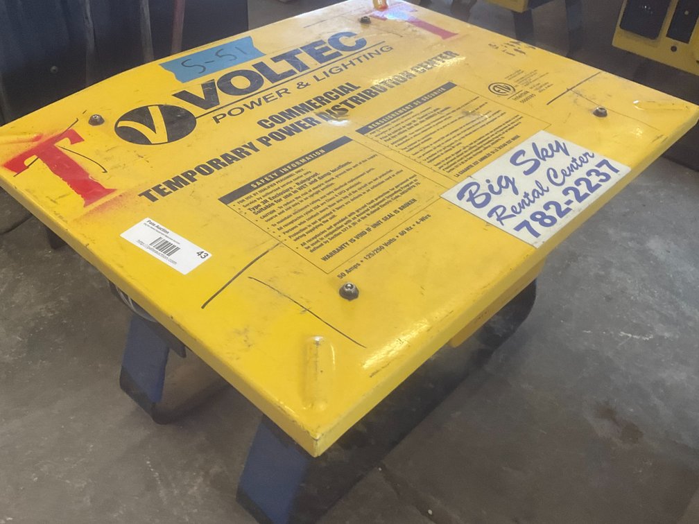 Voltec Commercial Temporary Power Distribution Center - Model: T-Box-6L