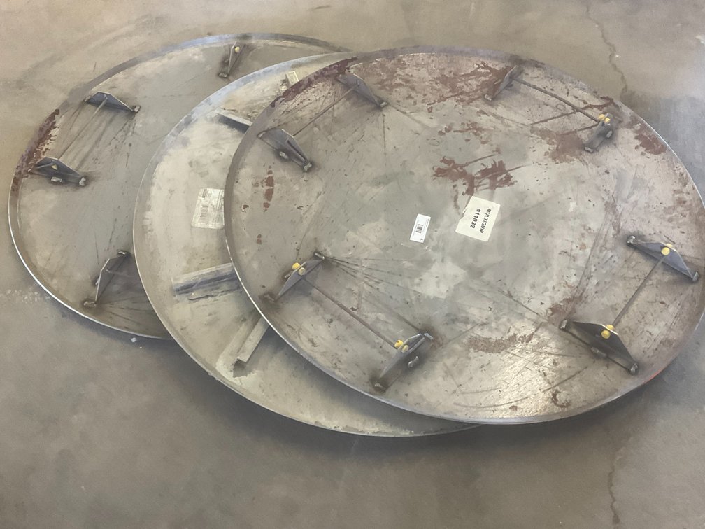 (3) Power Screed Rotary Heads - 36" Diameter
