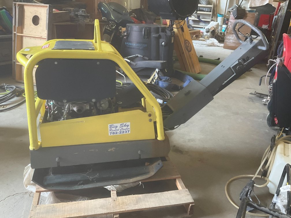 Hatz Supra Plate Compactor - Hatz .667L Diesel Engine, Walk Behind