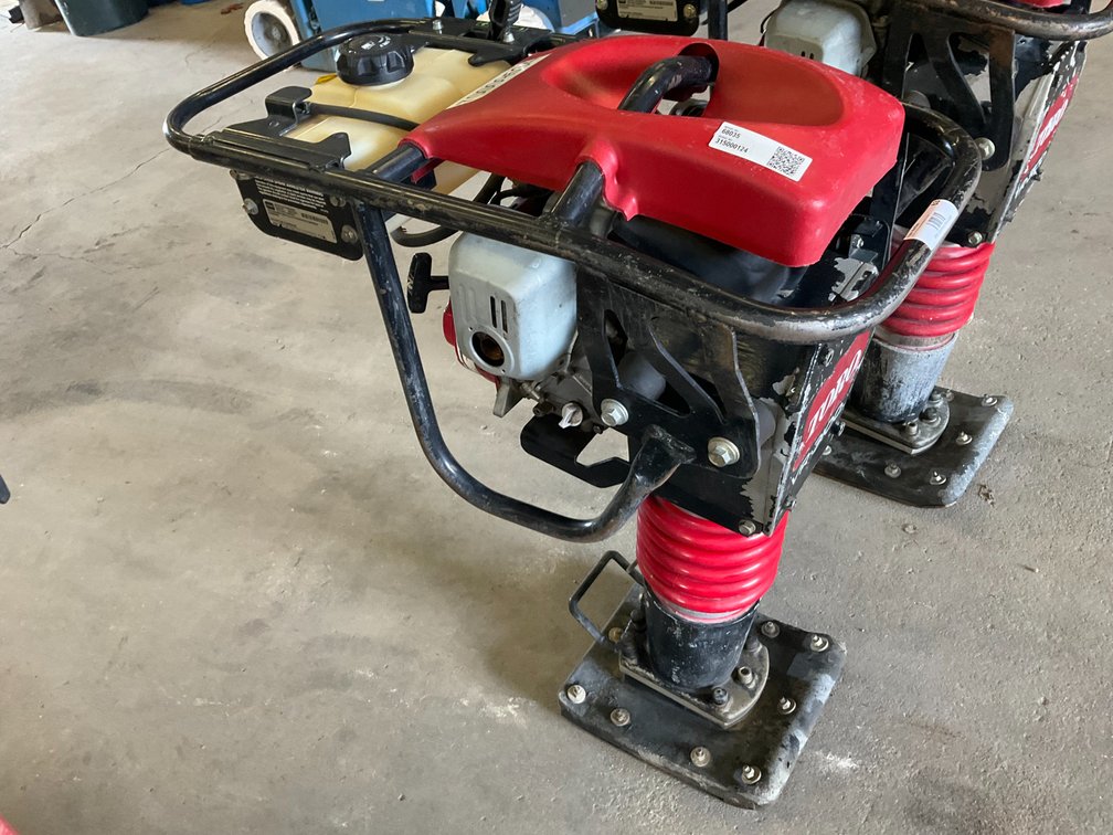 Toro Rammer Compactor - Model: VR-3100, with Honda GX100 Engine, Rope Start Pulls Freely