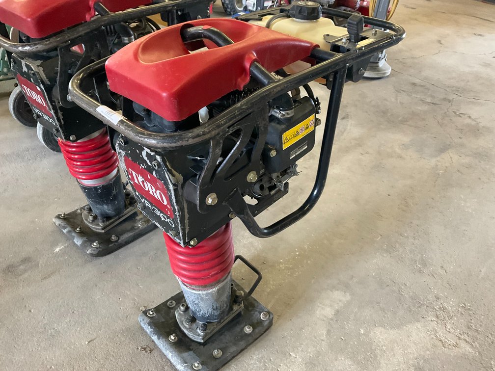 Toro Rammer Compactor - Model: VR-3100, with Honda GX100 Engine, Rope Start Pulls Freely